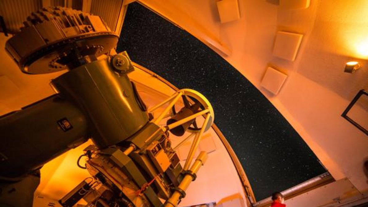 Imagen del telescopio del Observatorio.