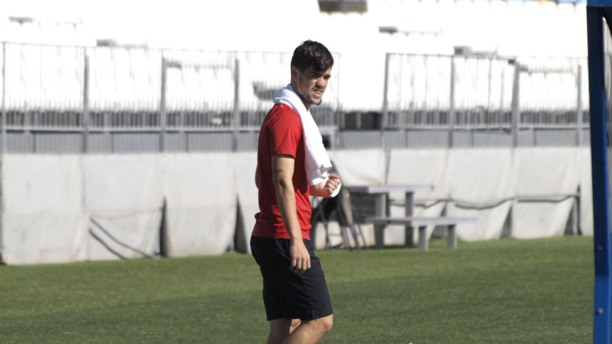 LA VOZ captó el momento de Pozo saliendo al Estadio.
