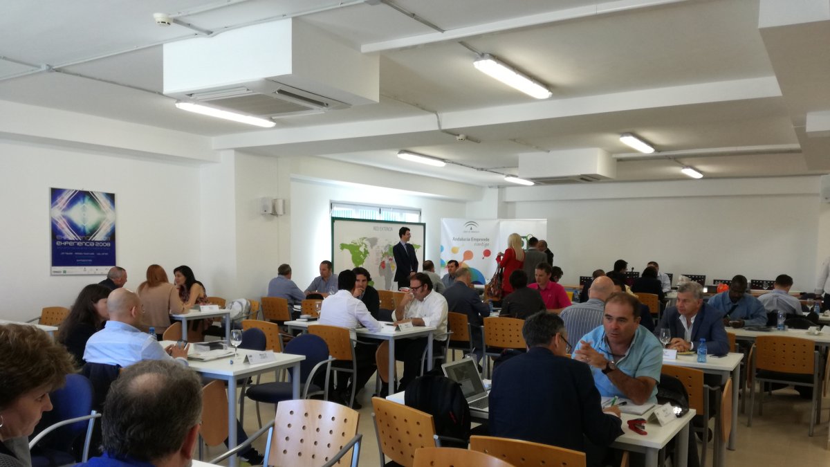 Cientos de reuniones de negocio en la sede de Extenda