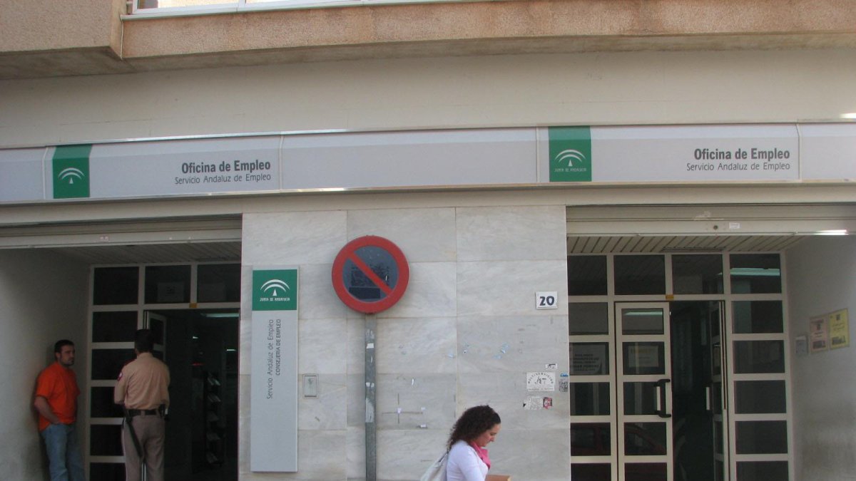 Una de las oficinas de empleo en la capital