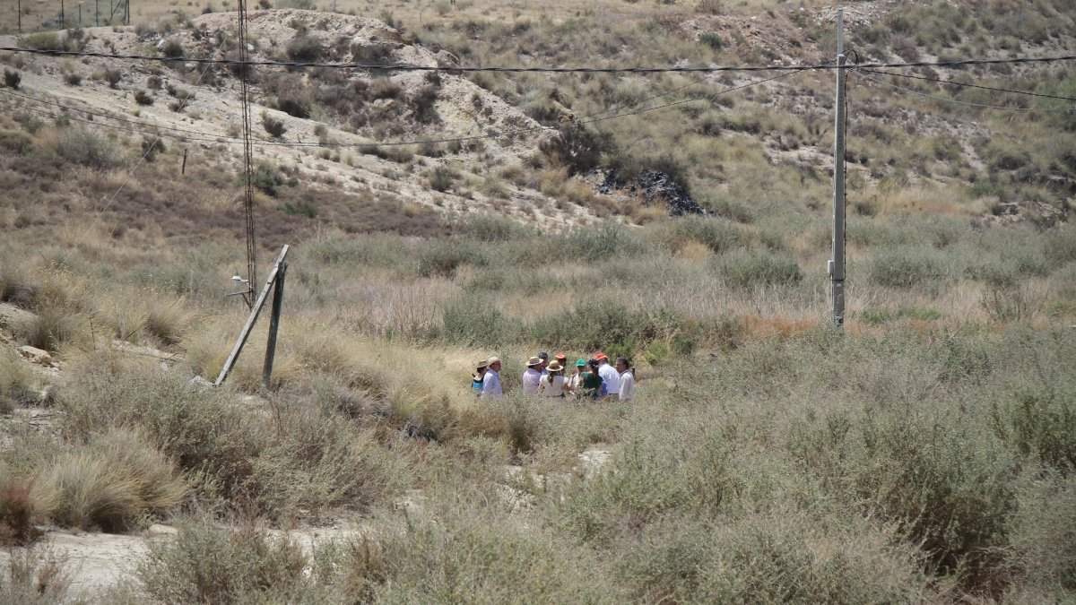 Terrenos contaminados en Palomares.
