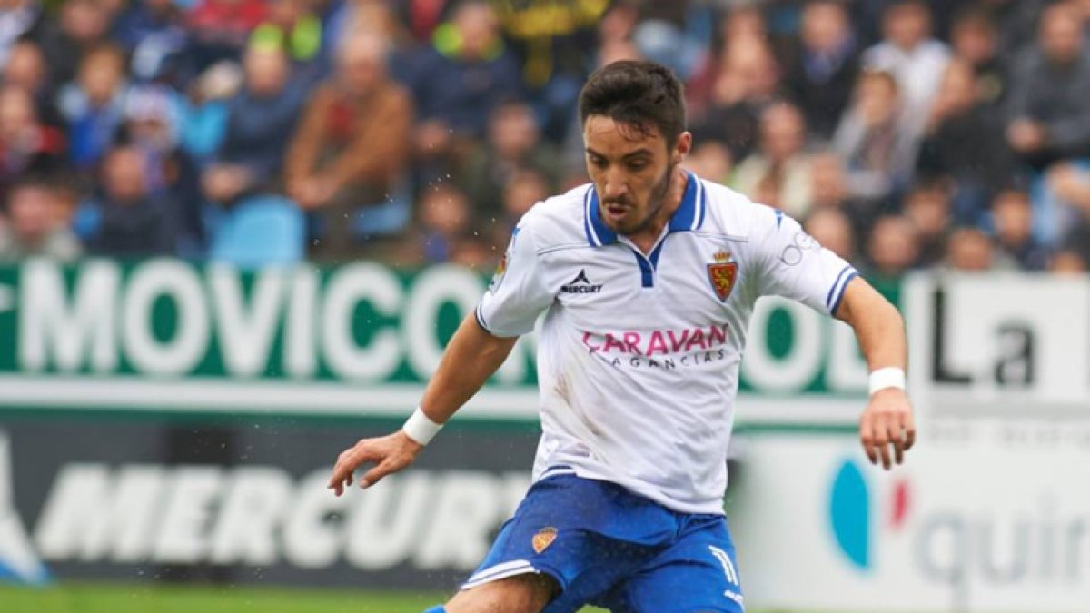 Isaac Carcelén, jugador del Zaragoza.