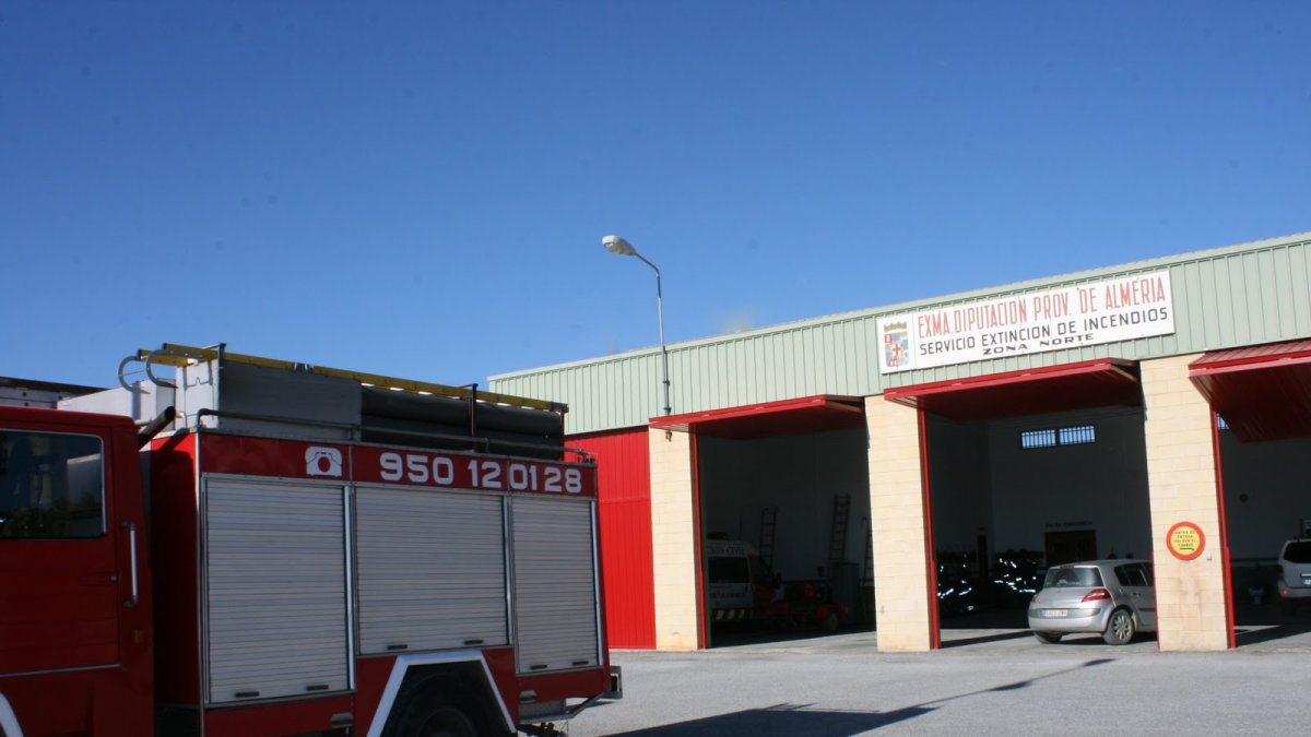 Instalaciones del Parque de Bomberos de Albox.