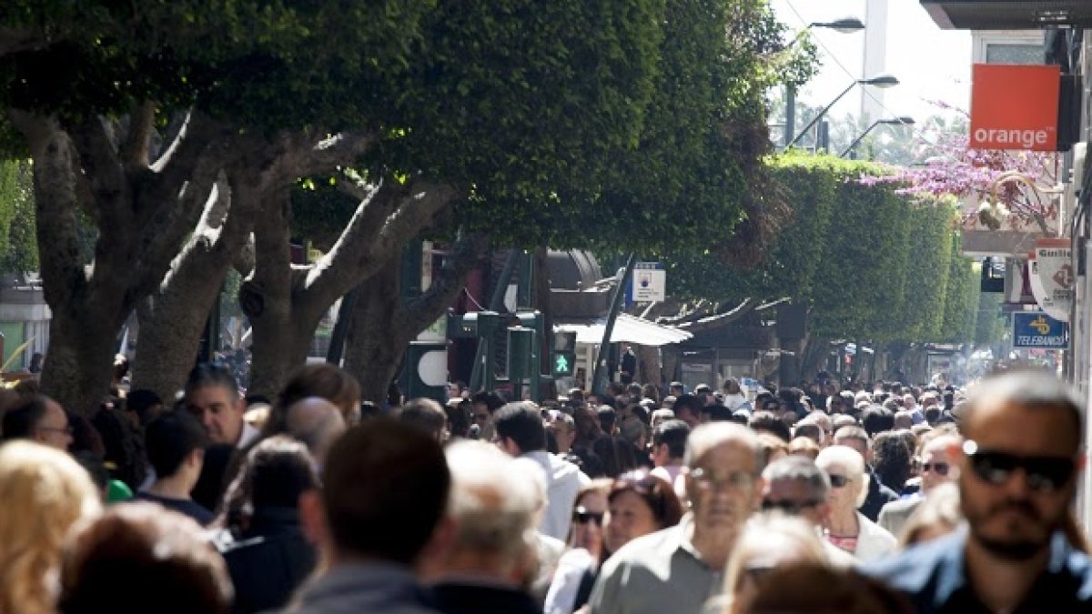 Imagen de archivo del Paseo de Almería.