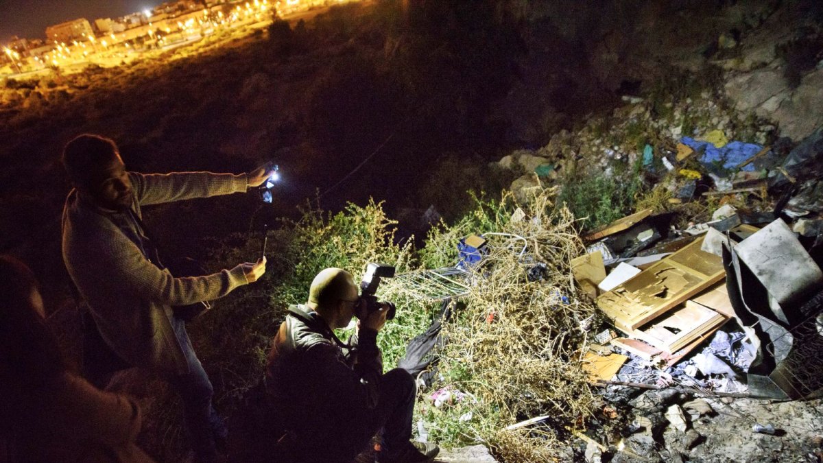 Imagen de la cueva donde sucedieron los hechos.