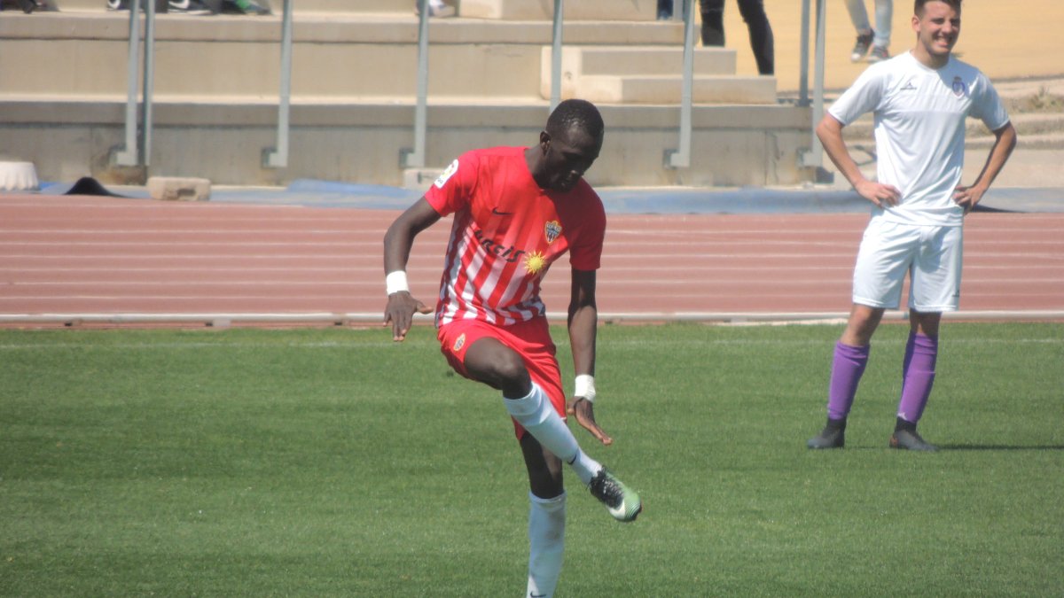 Mamadou en el Almería-Jaén.