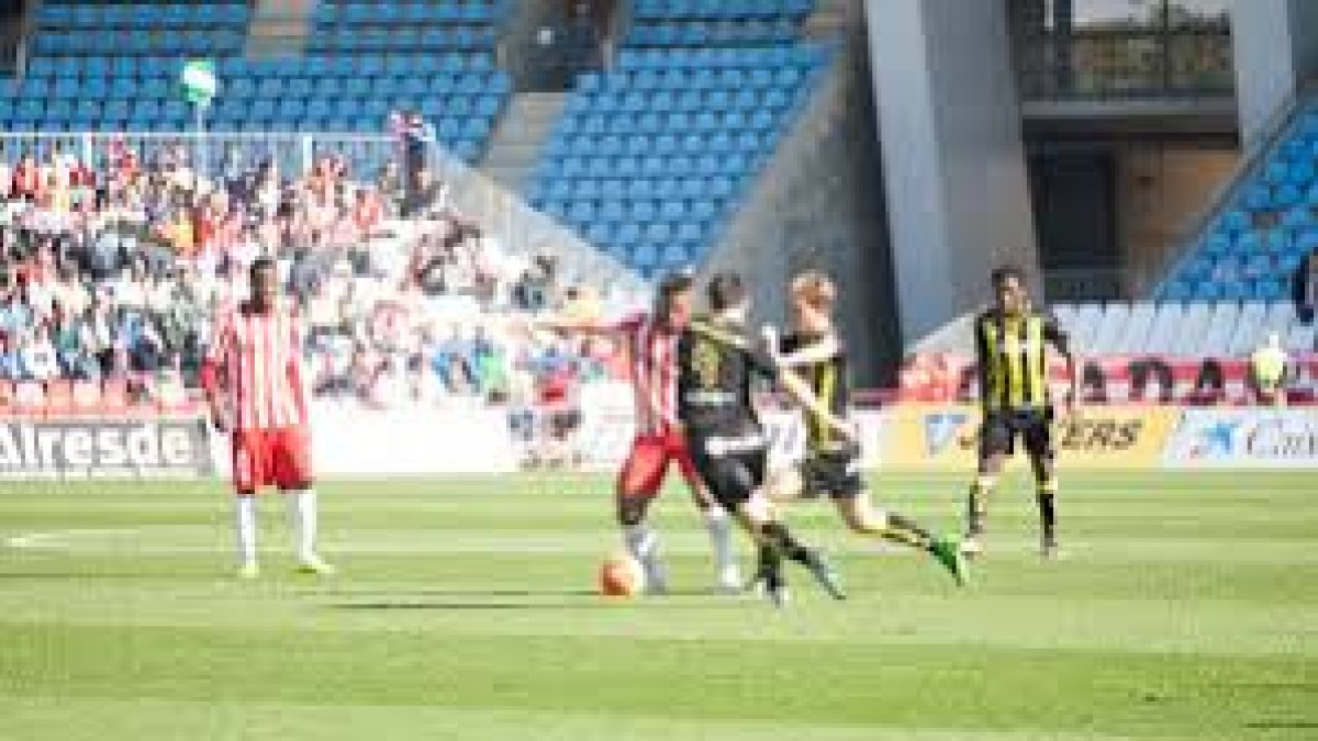 Almería-zaragoza de la pasada temporada.
