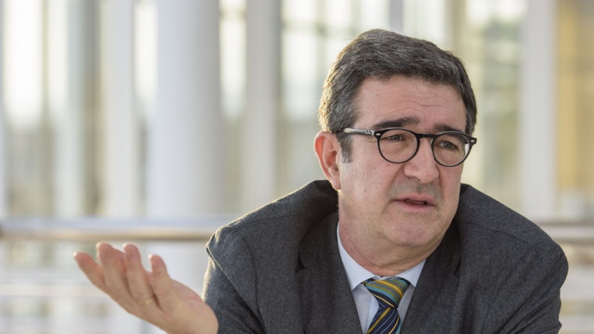 José Arturo Pérez Moreno en un momento de la entrevista mantenida con La Voz.