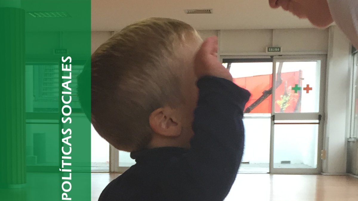 Imagen del Plan Integral a menores dependientes impulsado por la Junta.