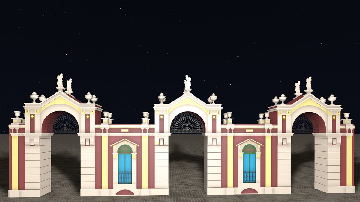 Portada de Feria inspirada en el Mercado Central.