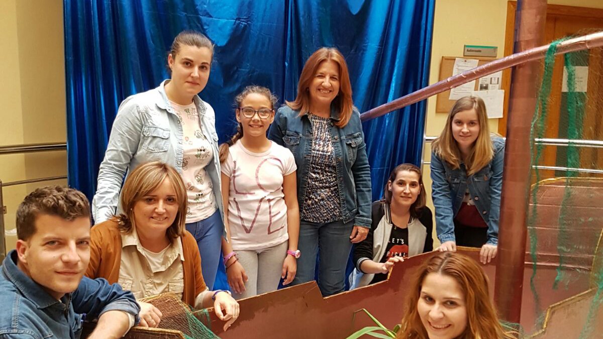 Equipo de organizadores del Museo de los Cuentos.