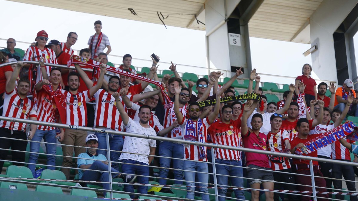 La afición del Almería.