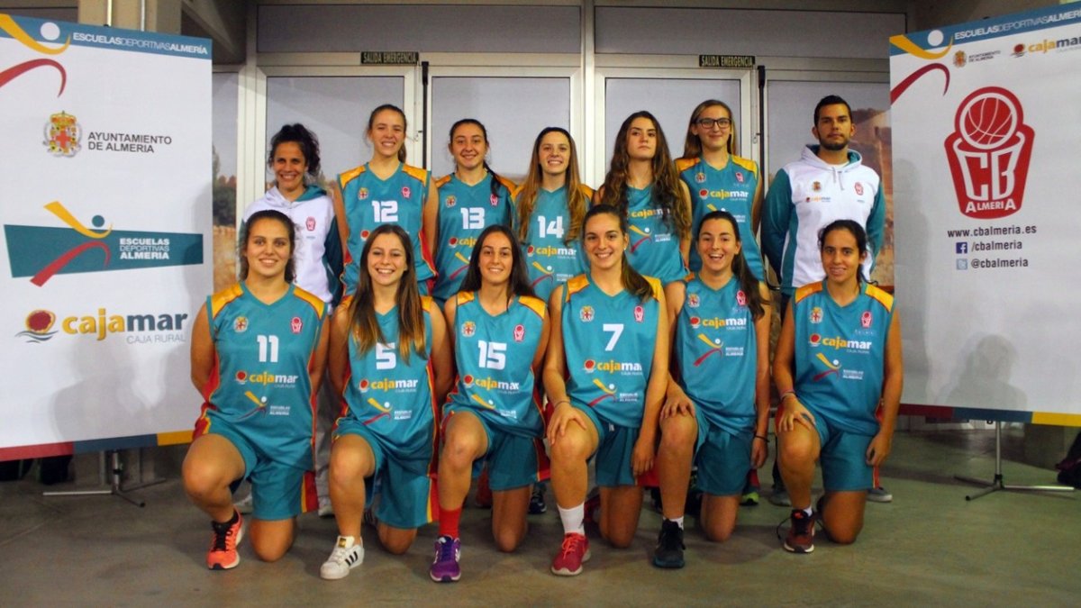 El Cajamar CB Almería cadete.