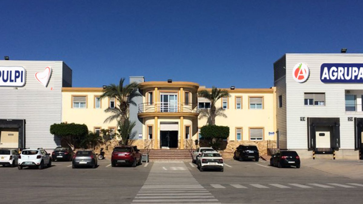 Fachada de la sede de Agropulpí.