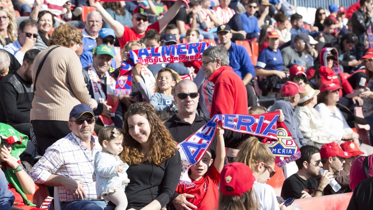 Aficionados del Almería.