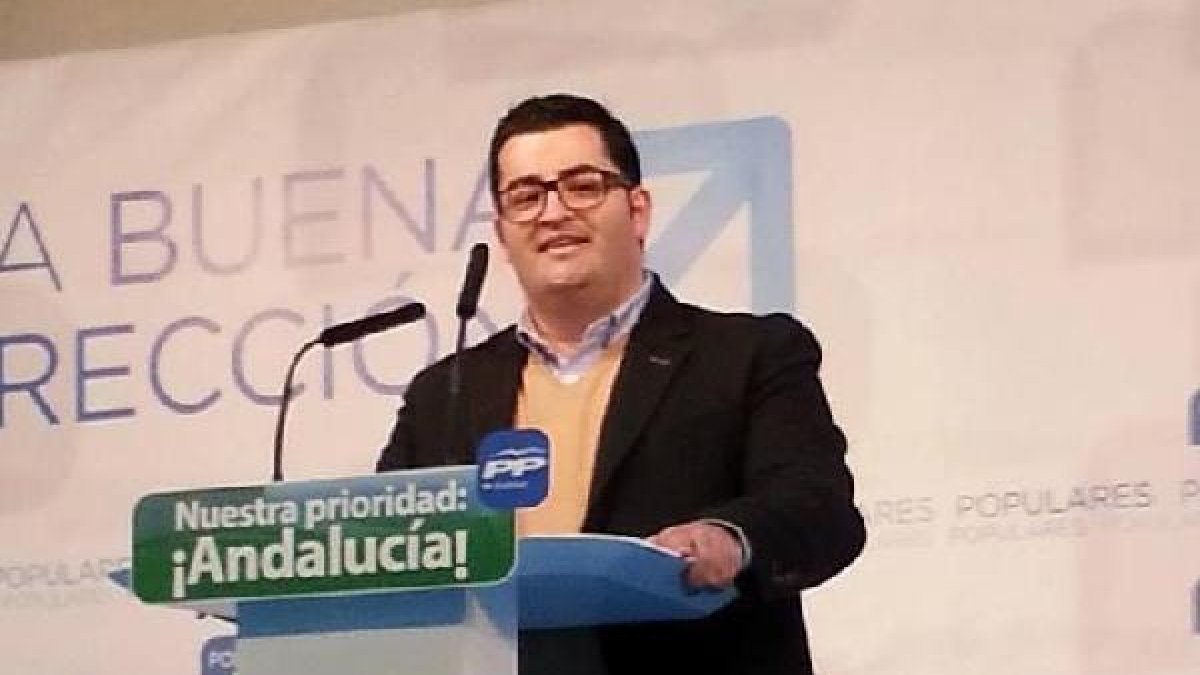 El portavoz del PP de Albox Juan Pedro Pérez.