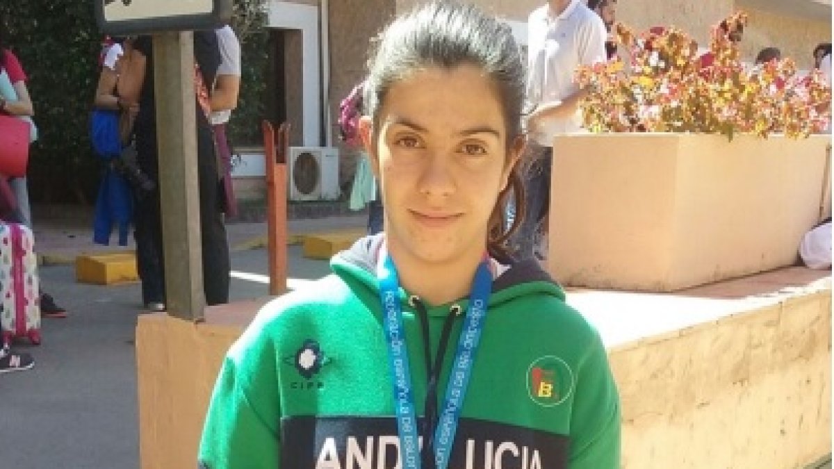 La campeona almeriense.