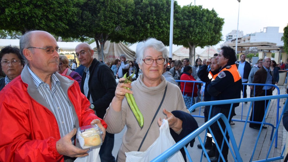 Tradicional Fiesta de las Habas ayer en El Ejido