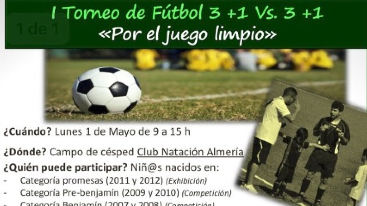 El cartel del trofeo canterano.