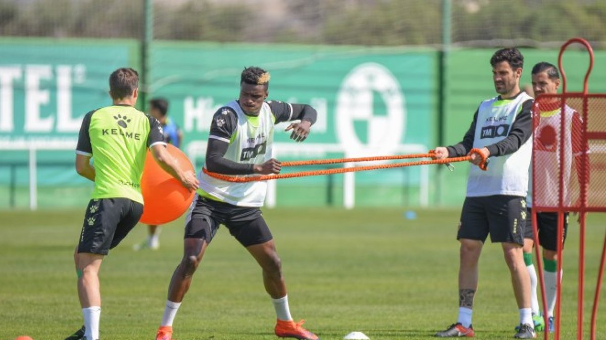 La plantilla del Elche no descansará hasta el domingo.