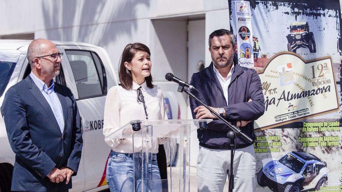 Ángeles Martínez en la presentación.