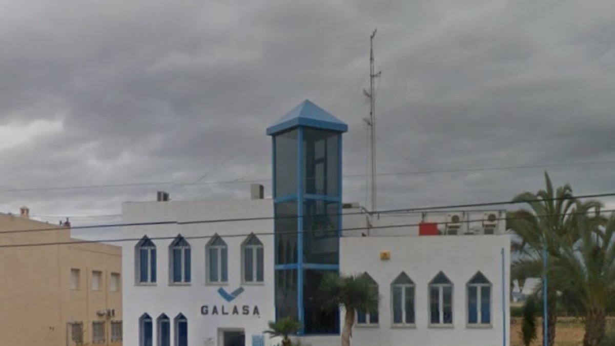 Sede de la empresa pública Galasa en el municipio de Vera.