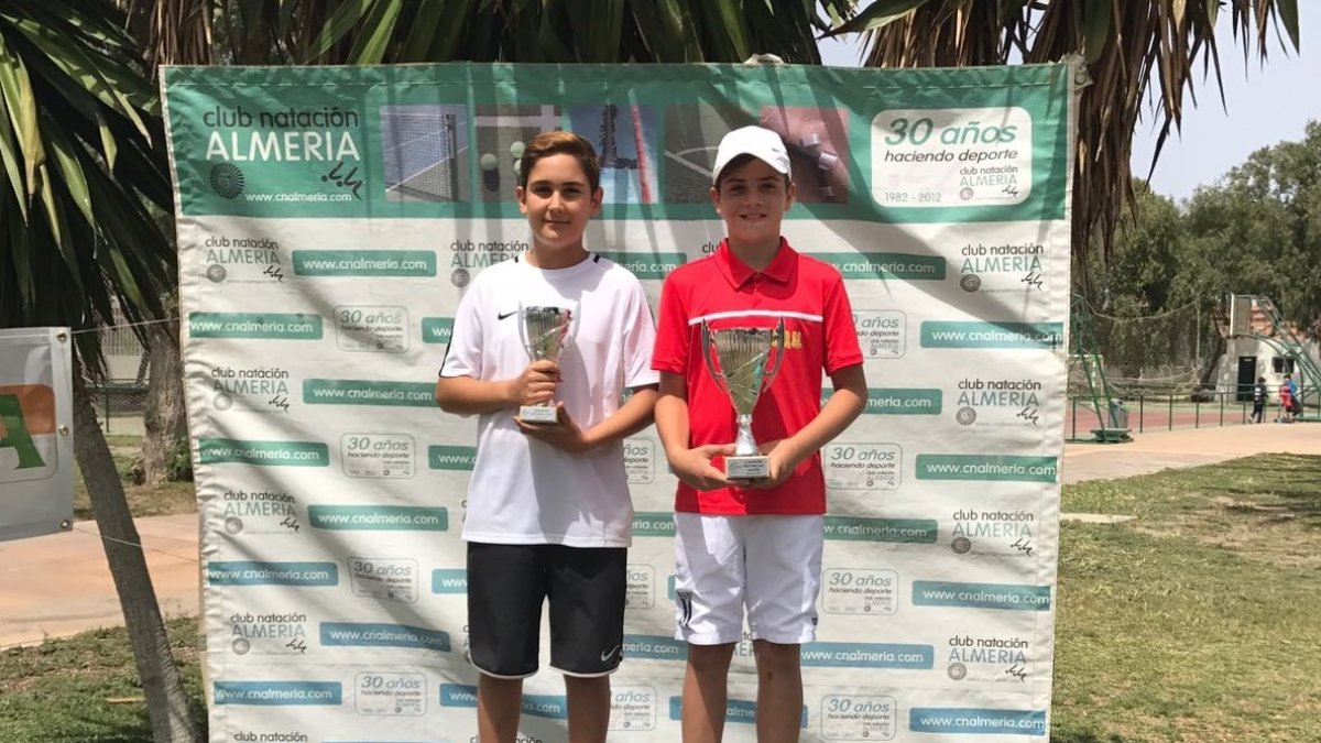 Participantes de la final alevín.