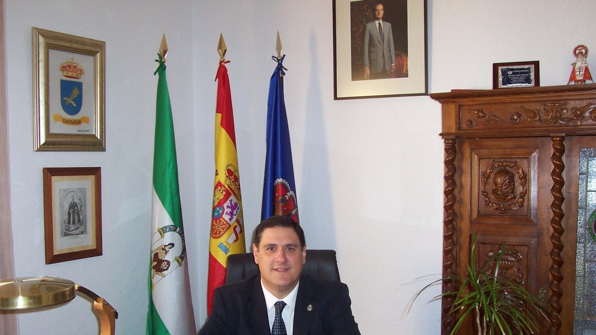 El alcalde de Canjáyar, Francisco Alonso.