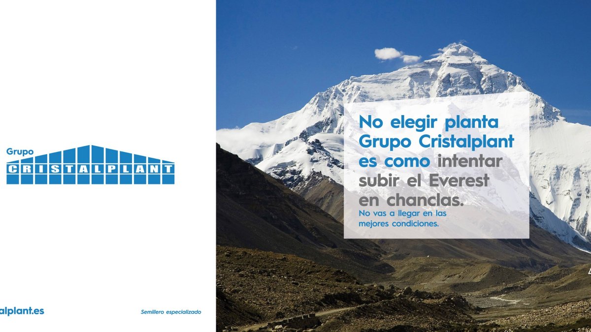 Grupo Cristalplant mejora su identidad de marca con esta nueva campaña.