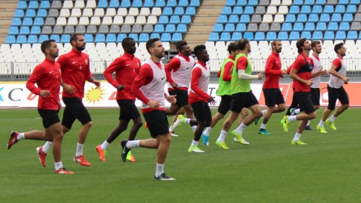Entrenamiento del sábado.
