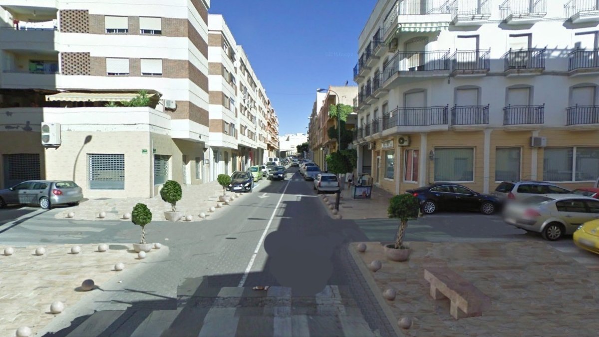 Calle Ramón y Cajal del municipio de Albox.