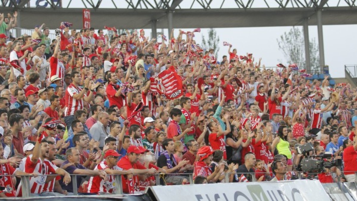 Aficionados del Almería.