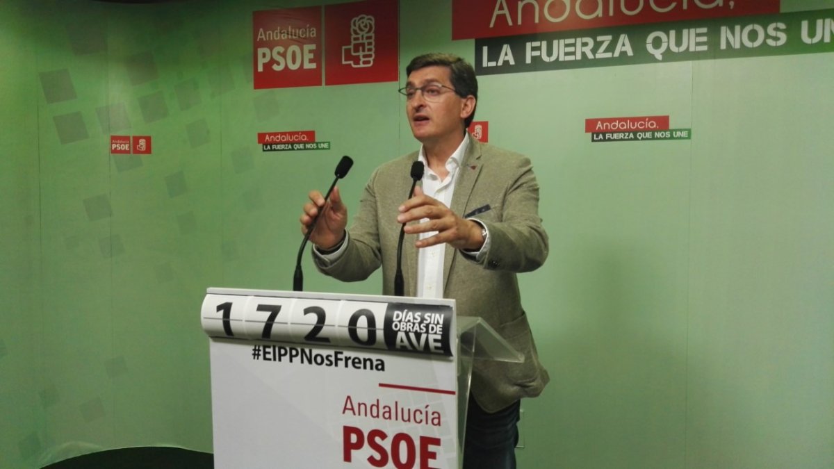 José Luis Sánchez Teruel, esta mañana.