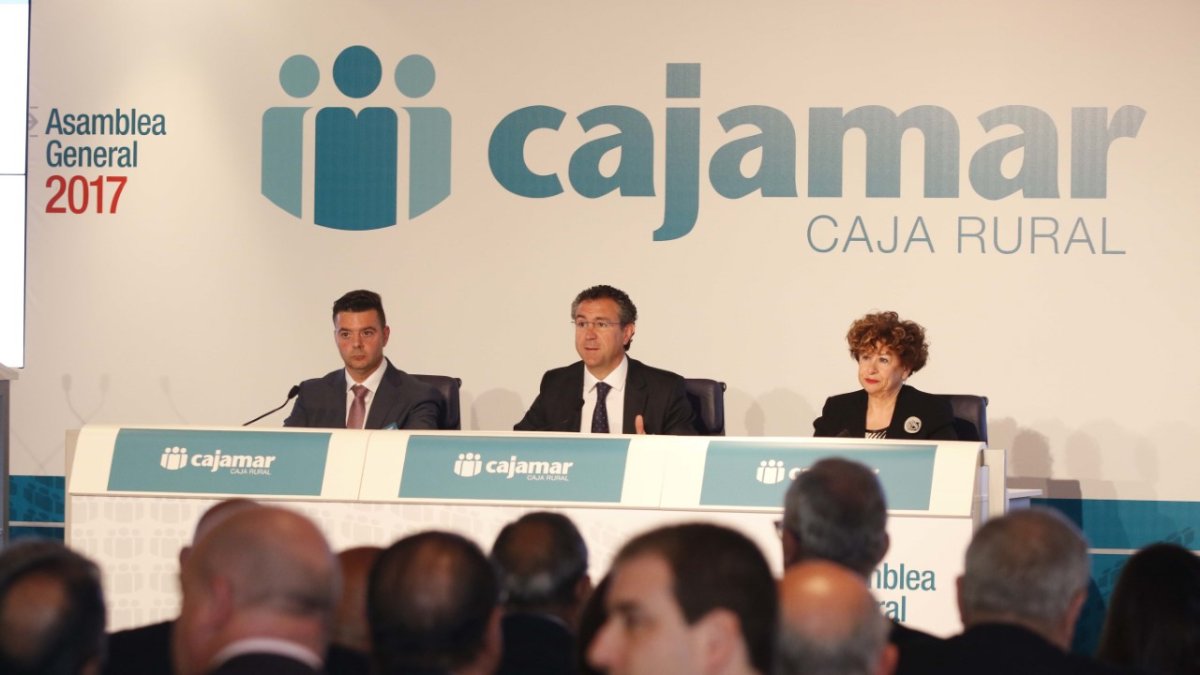 Cajamar ha celebrado esta mañana su asamblea general.