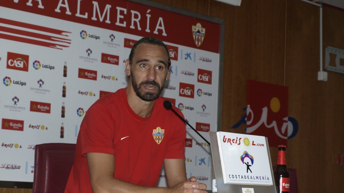 Borja Fernández en rueda de prensa.