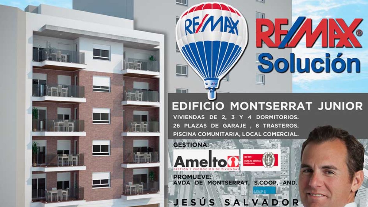 El Edificio Montserrat Junior contará con 22 viviendas, repartidas en cinco plantas y un ático.