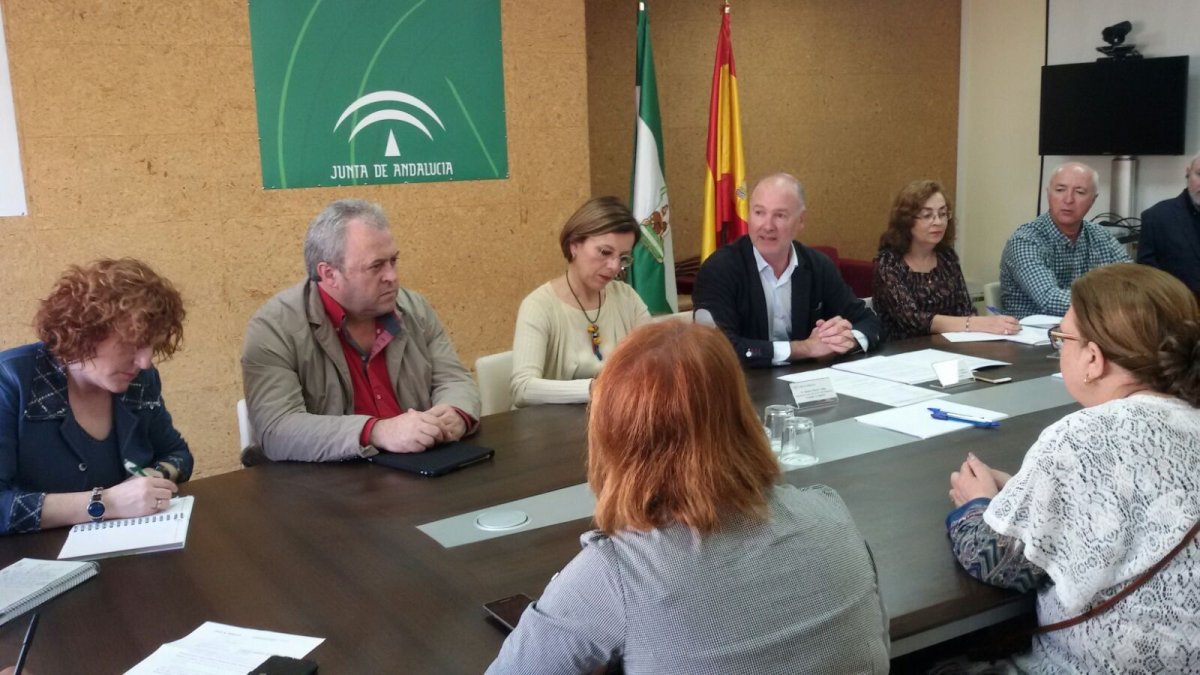 Reunión de esta semana con el delegado de Fomento, Joaquín Jiménez.