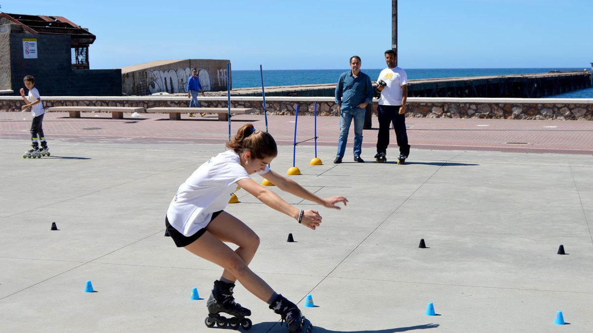 Patinaje.