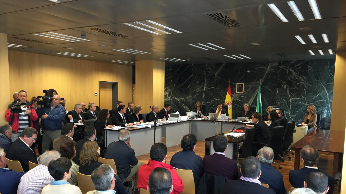 Vista de la primera fase de la Operación Costurero en 2016.