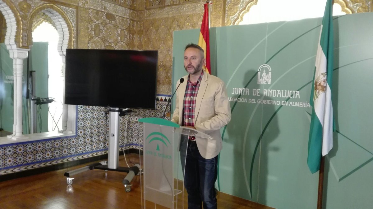 El delegado de Economía, Innovación, Ciencia y Empleo, Miguel Ángel Tortosa.