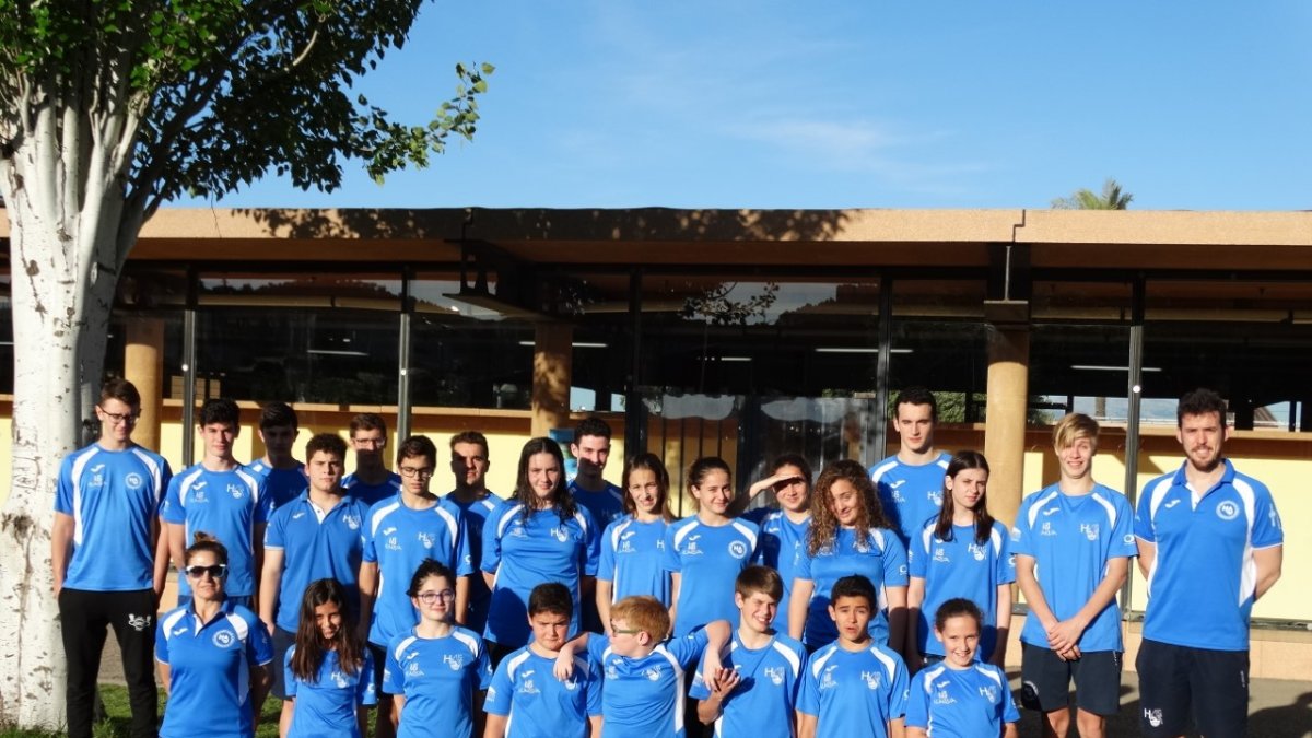 El equipo desplazado hasta Jaén.