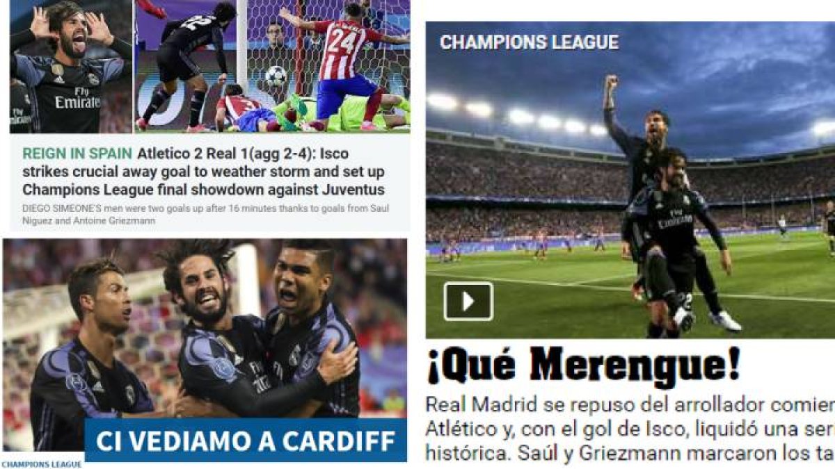 La prensa tiene nombres para el derby.