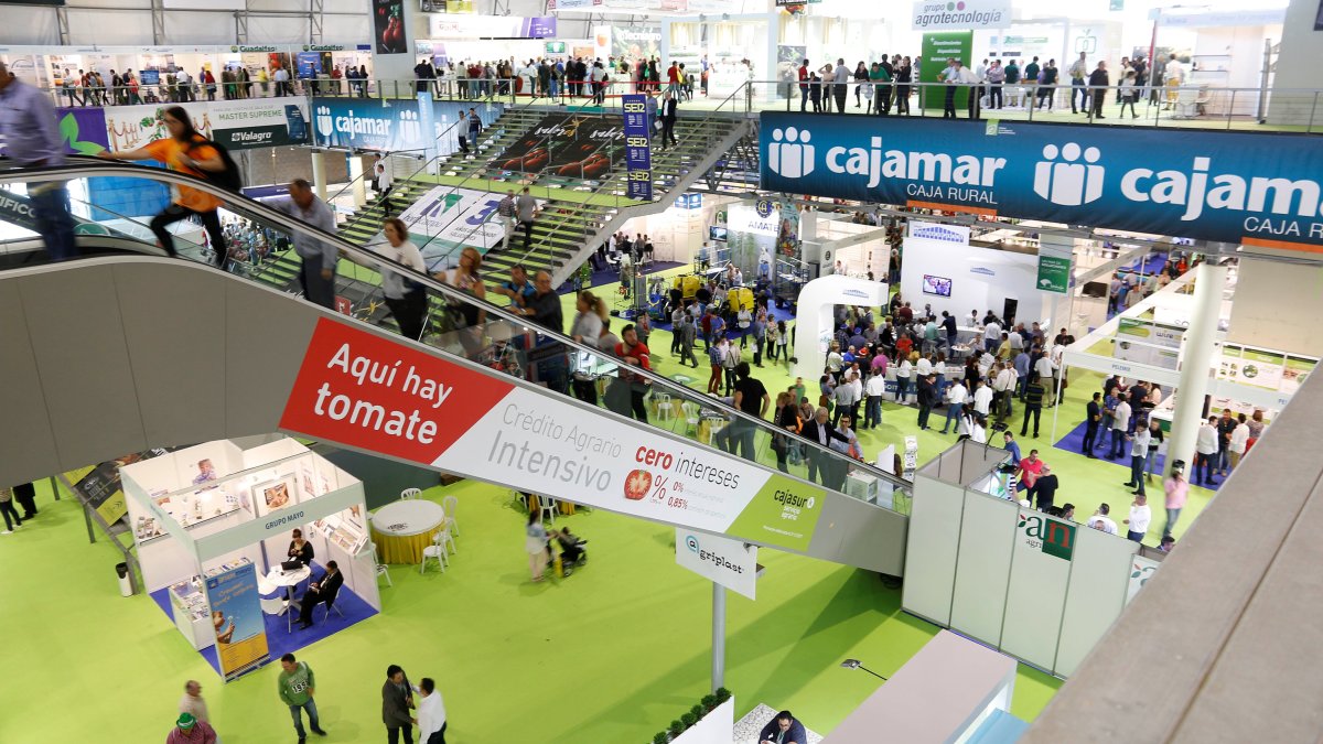 Panorámica de la Infoagro en su segunda jornada