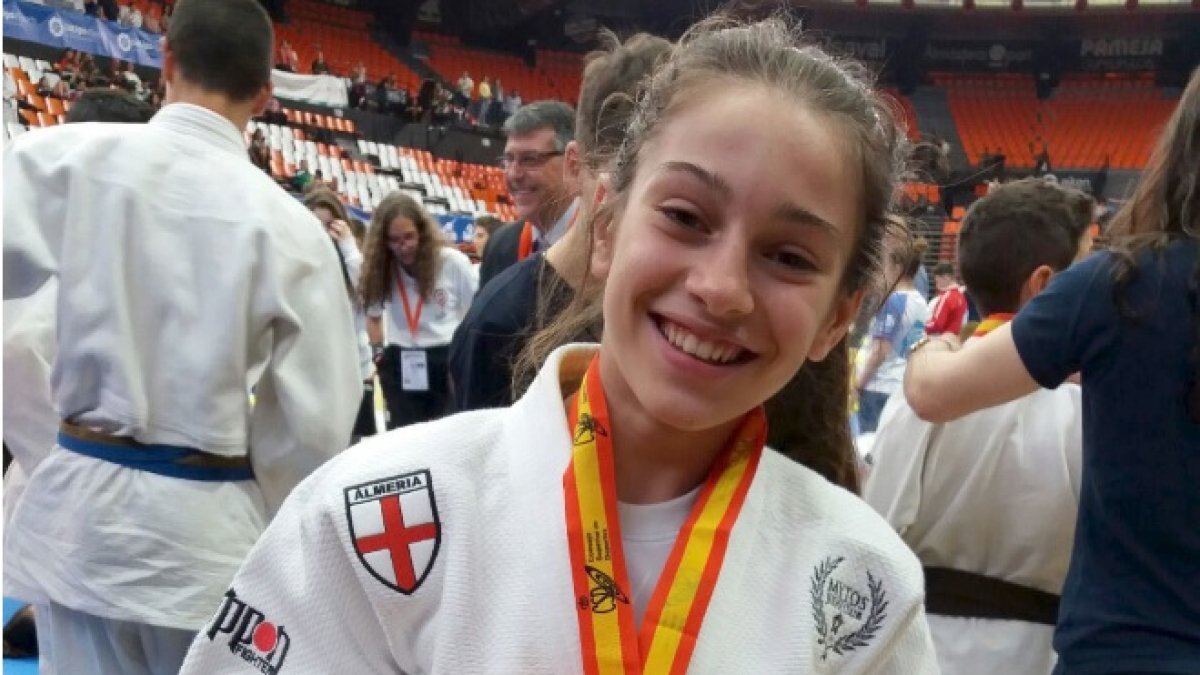 Una campeona.