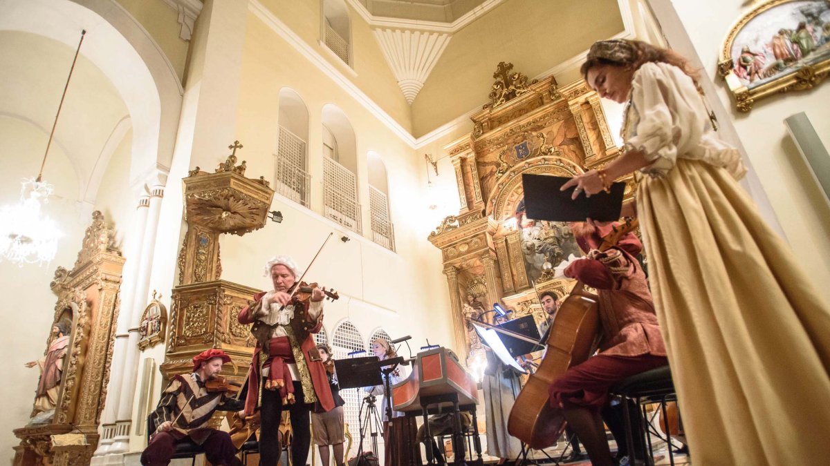 Actuación de la OCAL en la iglesia de la Compañía de María dentro del Siglo de Oro.