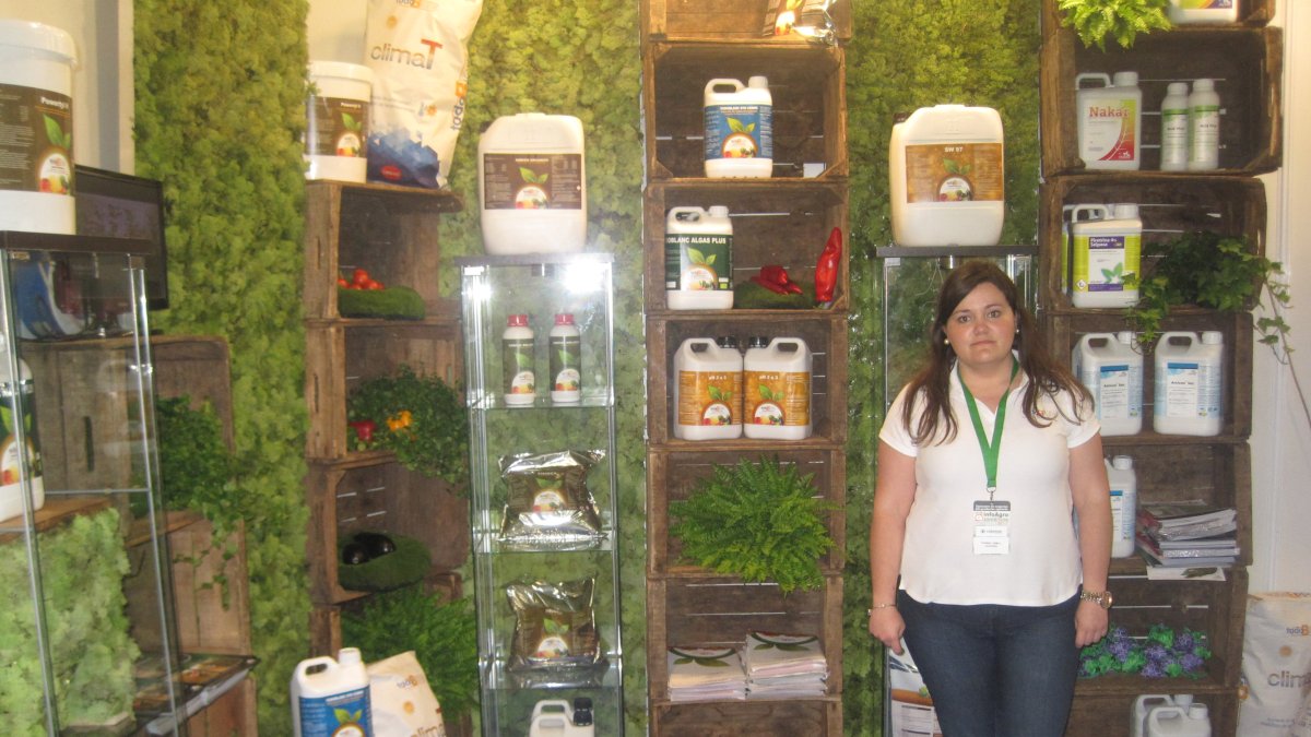 La gama seipasa en el stand de Todoblanc.