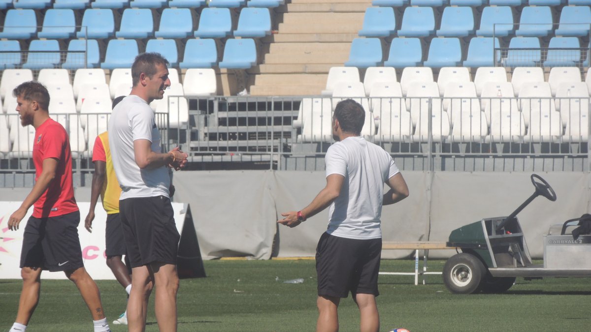 Momento de la charla en el Mediterráneo.