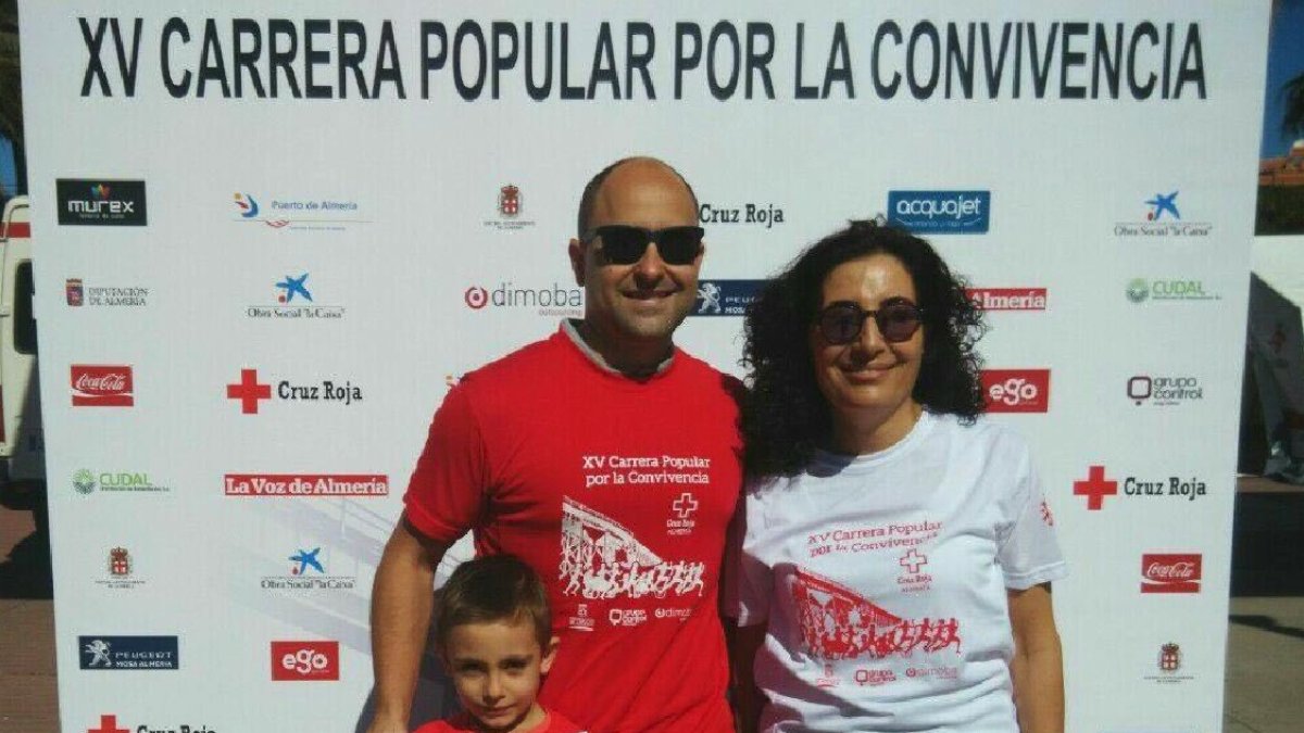 Dimoba estuvo en esta gran carrera solidaria.