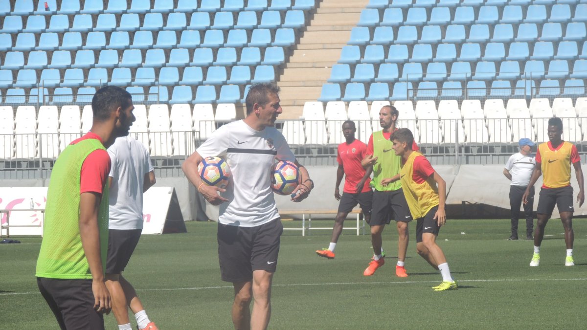 Entrenamiento del martes.