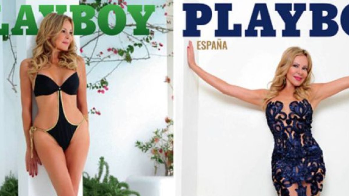 Doble portada de la revista. / Playboy